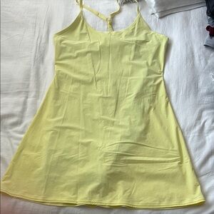 Yellow Sleeveless Dress